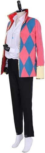 Vista 4 de 1791's lady Disfraz de anime de Halloween para hombre, traje rosa