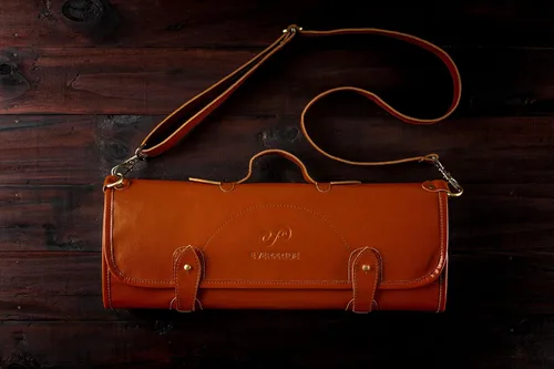 Vista 7 de EVERPRIDE Bolsa enrollable para cuchillos de chef, bolsa duradera para cuchillos de chef, práctica funda con capacidad para 10 cuchillos de hasta 18