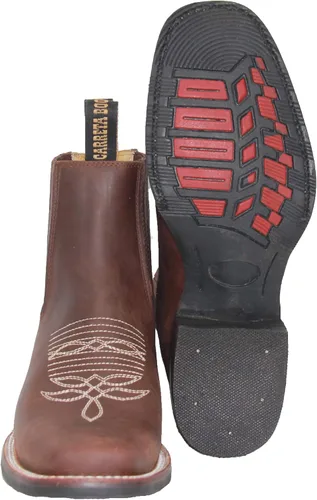 Vista 2 de The Western Shops - Botas vaqueras de tobillo corto para hombre