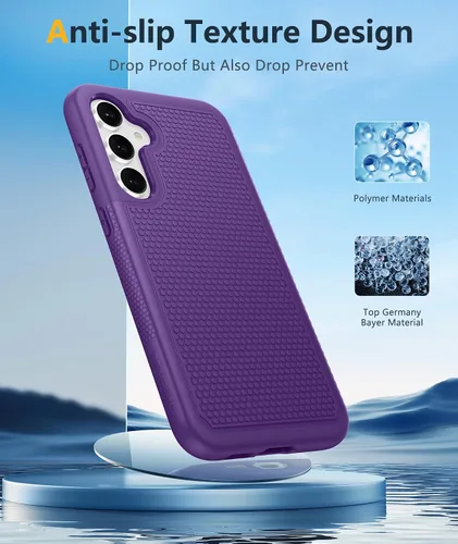 Vista 1010 de FNTCASE Funda para iPhone 17 Pro: Fundas delgadas translúcidas de color azul claro compatibles con MagSafe, protección completa de la cámara