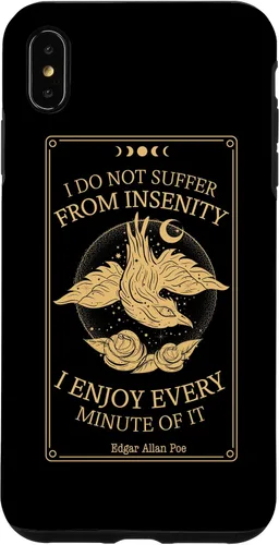 Vista 11 de Funda para iPhone 11 Pro Max Edgar Allan Poe Raven Booktok Bookish Merch