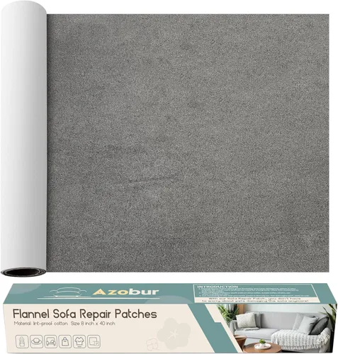 Vista 20 de Parche de reparación de terciopelo, parche de tela de franela autoadhesivo, varios colores, parche de microfibra, se puede usar para parches de Beige