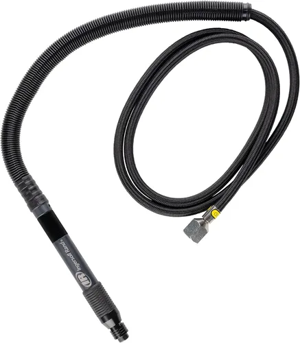 Vista 3 de Ingersoll Rand 320PGK - Kit de amoladora neumática tipo lápiz, portabrocas de 1/8 pulgadas, fresa, 60,000 RPM, en línea, escape trasero, incluye 5