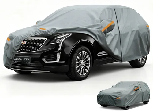 Vista 32 de Kayme Funda de Coche de Servicio Pesado Impermeable para Todo Tipo de Clima, Ajuste Personalizado para Tesla Model S, Cubierta Exterior Completa