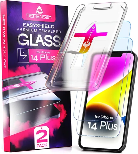 Vista 26 de Defenslim Protector de pantalla para iPhone XS Max (paquete de 2), kit de instalación de fácil alineación automática, vidrio templado de 6.5