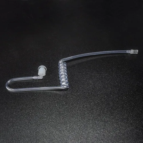 Vista 2 de UAYESOK Paquete de 2 tubos de bobina acústica de repuesto, universal, transparente, kit de vigilancia para auriculares de radio bidireccionales