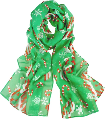 Vista 25 de VIVIAN & VINCENT Bufanda de Navidad suave y ligera para otoño e invierno para mujeres y niñas