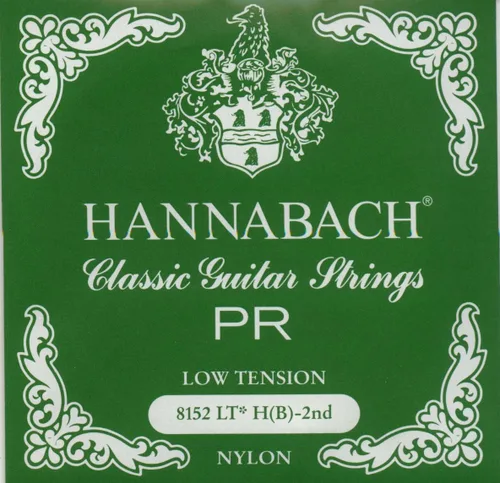 Vista 36 de Hannabach Serie 815 - Cuerda de guitarra (tensión baja) plateada especial, única E1 para guitarra clásica (652511)