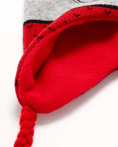 Vista 5 de Disney Conjunto de gorro y guantes de invierno de Minnie Mouse para niñas (niñasniñas)