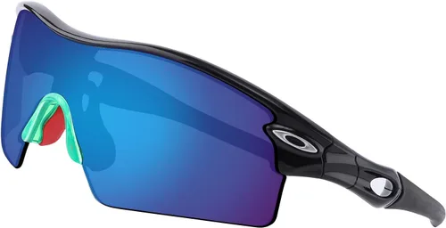 Vista 2 de BroLizard - Lente polarizada para gafas de sol Oakley Radar XL, azul