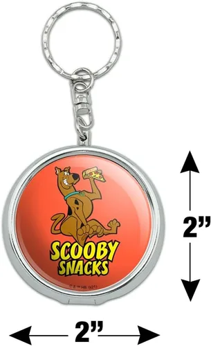 Vista 2 de Scooby Snacks - Llavero de bolsillo portátil para viaje, con soporte para cigarrillos