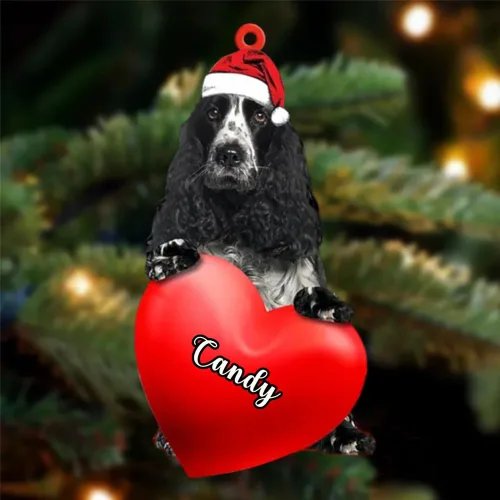 Vista 39 de Adornos de Navidad personalizados para perros, nombre personalizado, adorno de Malamute de Alaska, adornos acrílicos, regalos de Navidad, amantes