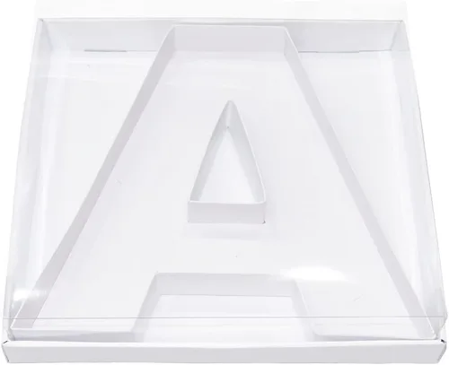 Vista 23 de WENPACK 2025 - Caja de regalo de cartón con forma de tapa transparente (negro, tapa graduada)