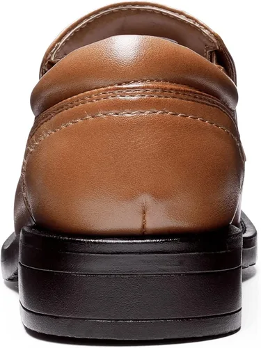 Vista 6 de Bruno Marc Zapatos de vestir para niños, mocasines sin cordones para boda