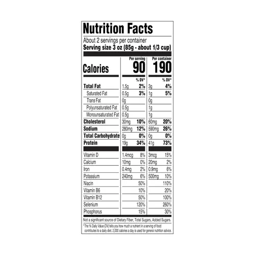 Vista 9 de StarKist Albacore - Bolsa de agua de atún blanco de 6.4 onzas (paquete de 12) 19g Protein Per Serving, Gluten Free, Soy Free, Ready to Eat, No