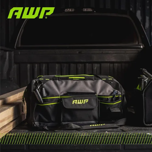 Vista 19 de Bolsas de herramientas AWP, bolsa de herramientas premium, negra, bolsa de herramientas duradera, para profesionales y contratistas