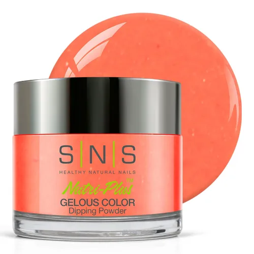 Vista 15 de SNS Polvo de inmersión de uñas, polvo de inmersión de color geloso - Acai Bowl (negro) - Color de uñas de larga duración dura 14 días - Bajo olor
