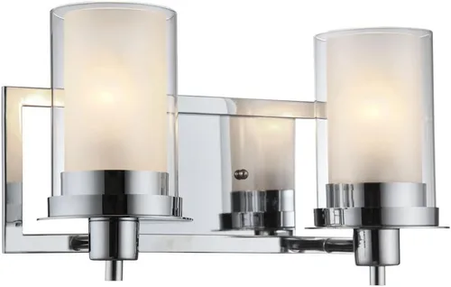 Vista 4 de Juno 73465 - Aplique de pared con 1 luz de cromo pulido y vidrio esmerilado