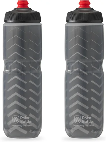 Vista 8 de Polar Bottle Breakaway - Botella de agua aislada de HydraPak (600 ml & 700 ml) - Botella de compresión sin BPA para ciclismo y deportes