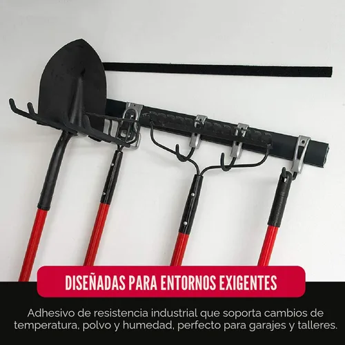 Vista 7 de Cinta resistente marca VELCRO Rollo de 12 pies Adhesivo fuerte con respaldo pegajoso que sostiene hasta 10 libras Sujetadores de fuerza
