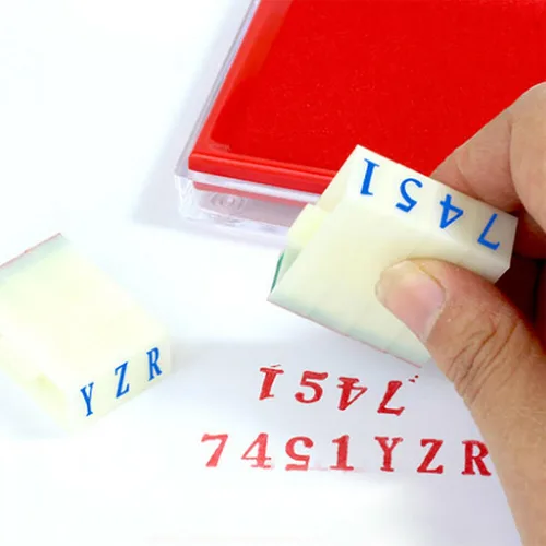 Vista 5 de 36 sellos alfanuméricos desmontables y plástico desmontable de tarjetas del alfabeto para hacer tarjetas de moda DIY Craft Scrapbook