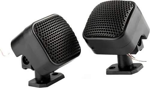 Vista 3 de Altavoces de coche o altavoces, Altavoces estéreo para coche, 1 par 12 V 500 W mini altavoz de coche o tweeters 7.874 in 98dB altavoz del automóvil