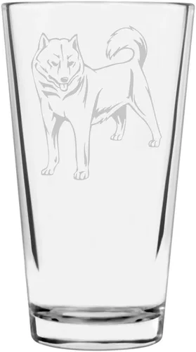 Vista 14 de Podenco Canario - Vaso de pinta de 16 onzas con temática de perro personalizado