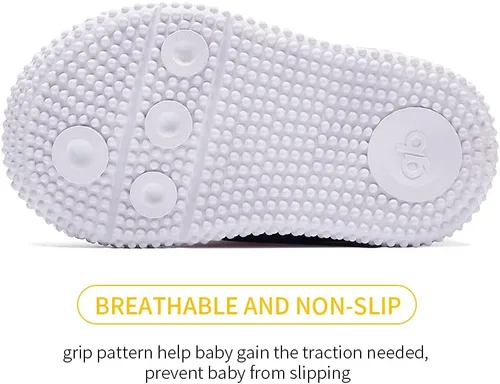 Vista 6 de BMCiTYBM Zapatos de bebé niño niña bebé zapatillas de invierno cálido antideslizante primeros caminantes 6-24 meses