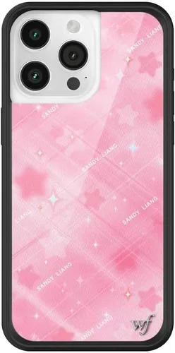 Vista 68 de Wildflower Cases - Funda Surf's Up, Compatible con Apple iPhone 15 Pro Max Moderno, Rojo, Morado, Floral, Verano, Playa - Parachoques Protector