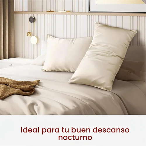 Vista 6 de Juego de 2 fundas de almohada de seda 100% de tamaño estándar, fundas de almohada de seda de morera para cabello y piel, juego de 2, seda de la más