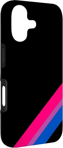 Vista 3 de Subtle Bi Pride Flag LGBT Bisexual Diagonal Stripe Case for iPhone 17