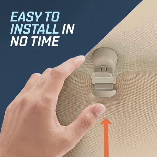 Vista 6 de SAILEAD Visor de Sol de Reemplazo para Lado Izquierdo y Derecho - Extensión de Visor de Coche con Luz de Tocador - Compatible con Nissan Pathfinder