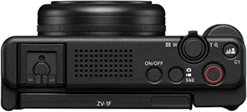 Vista 5 de Sony ZV-1F Cámara de Vlog para Creadores de Contenido y Vloggers Negro
