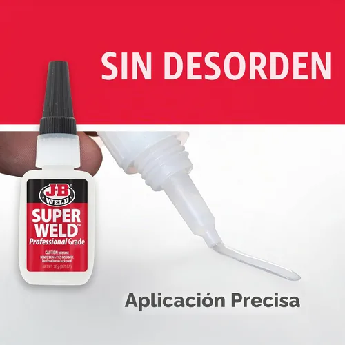 Vista 3 de J-B Weld 33120H SuperWeld - Pegamento transparente - 20 g