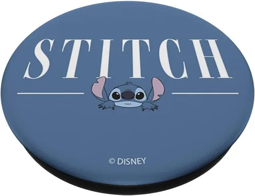 Vista 2 de Disney Lilo & Stitch Title Texto Blanco PopSockets PopGrip: Agarre intercambiable para teléfonos y tabletas