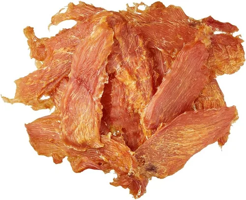 Vista 3 de Snack para perro Amazon Brand Wag Jerky, bolsa de 453gr
