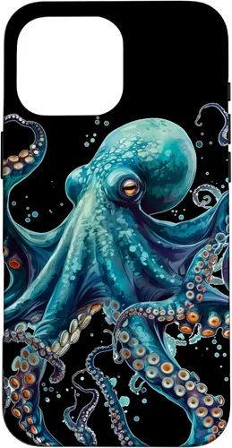 Vista 19 de Cool Blue Octopus Case for iPhone 17
