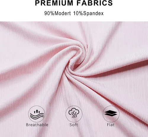 Vista 4 de COREGEO. Tanga de algodón para mujer, ropa interior de encaje (paquete de cinco)