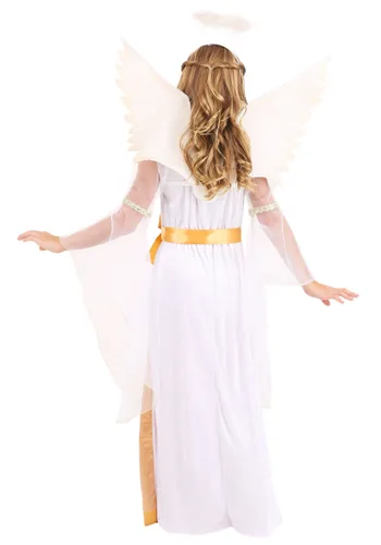 Vista 2 de Disfraz de ángel guardián para niñas Multicolor
