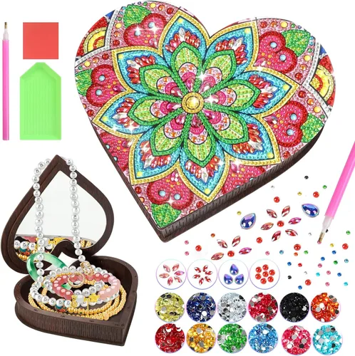 Vista 10 de Diakud Regalos para niñas de 6, 7, 8, 9, 10, 11 y 12 años, kits de arte de diamantes para niños de 8 a 12 años, juguetes para niñas de 10 a 12 años