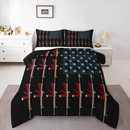 Vista 54 de Erosebridal Juego de ropa de cama individual para niñas, juego de edredón de juegos para niños, juego de cama de juegos para niños, color naranja