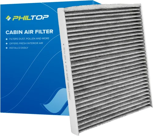 Vista 28 de PHILTOP Filtro de aire de cabina HEPA con carbón activado, compatible con Tesla modelo 3 2017-2025, modelo Y 2020-2025, filtro para arriba el olor a