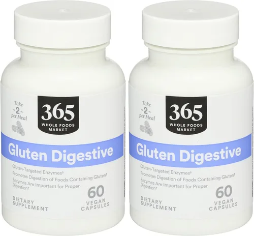 Vista 10 de 365 by Whole Foods Market, Enzimas Gluten Digestive, 60