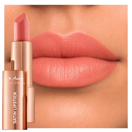 Vista 8 de M. Asam Lápiz labial satinado Magic Finish (0.14 onzas) en tono avellana Avellana Cielo