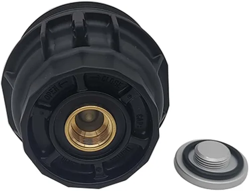 Vista 4 de Tapa de carcasa del filtro de aceite con drenaje de tapón de aceite compatible con Toyota Land Cruiser Sequoia Tundra Lexus LX570 Reemplazar