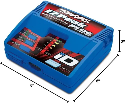 Vista 5 de Traxxas 2970 EZ-Peak Plus 4-amp NiMH/Lipo cargador rápido con identificación automática de batería