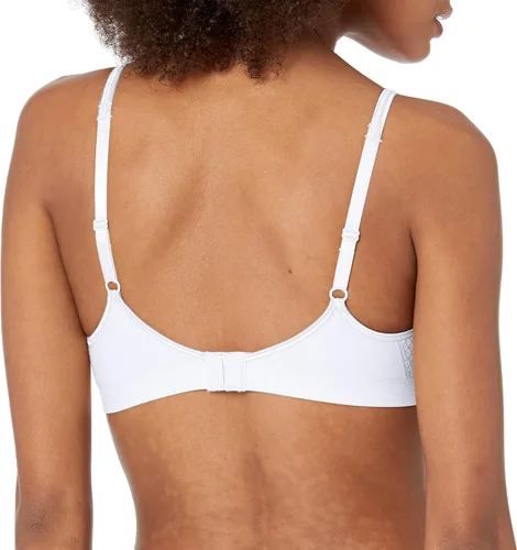 Vista 2 de Hanes Ultimate Wireless Seamless Bra, Comfy Fit Padded Bra with Comfort Band