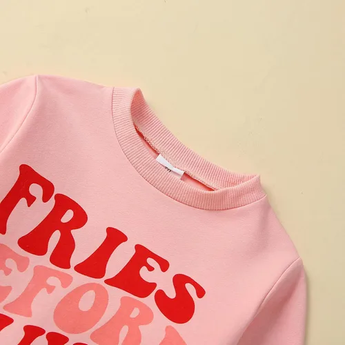 Vista 34 de Sudadera con cuello redondo para el día de San Valentín para bebé, niña, niño, para el día de San Valentín