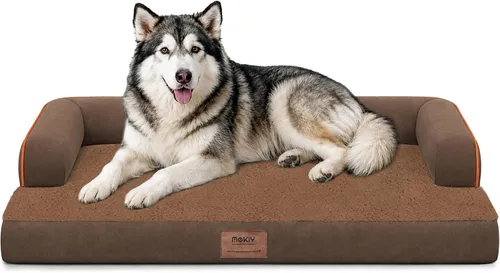 Vista 39 de Cama pequeña para perros y sofá para gatos, camas ortopédicas impermeables para perros pequeños, cama para gatos, sofá para mascotas cómodo