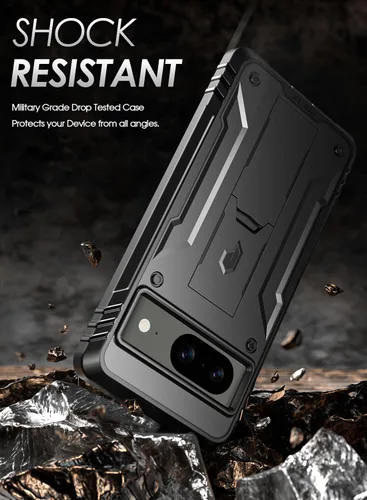 Vista 6 de Poetic Revolution - Funda para Google Pixel 8 5G de 6.2 pulgadas, [probada contra caídas de grado militar de 20 pies], cubierta resistente de cuerpo